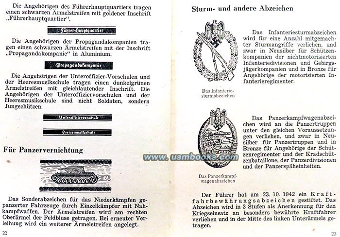 3. Reich Panzervernichtung Abzeichen